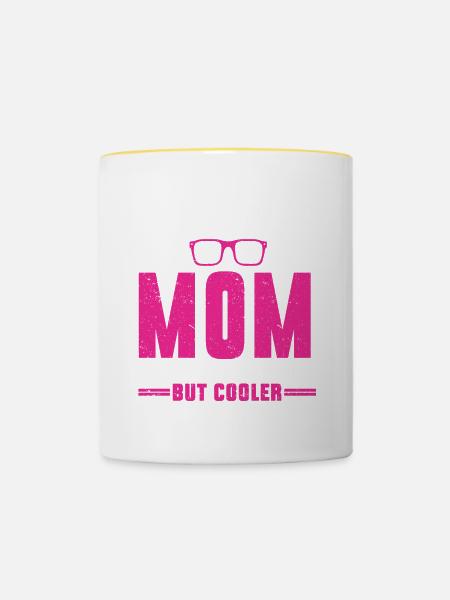 Optometrist Optiker Optometrie - Tasse zweifarbig - Weiß/Gelb