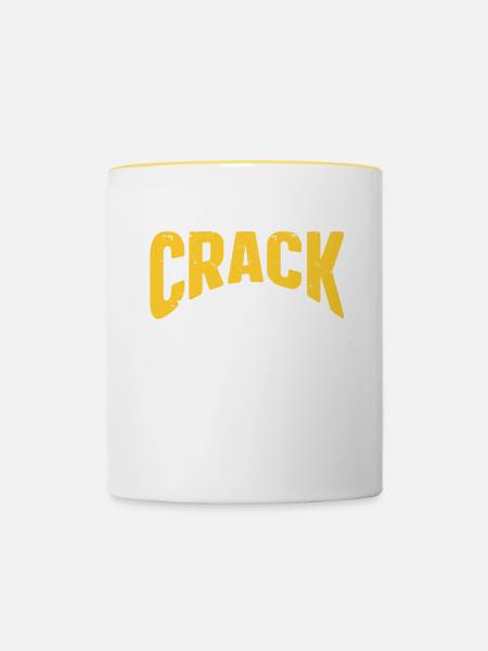 Chiropraktiker Chiropraktik - Tasse zweifarbig - Weiß/Gelb