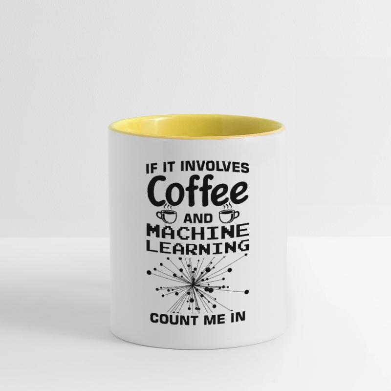 Machine Learning Algorithms AI Data Analyst Contrasting Mug