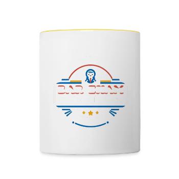 Bar Exam Survivor 9 - Tasse zweifarbig - Weiß/Gelb - Vorne