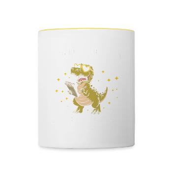 School 1st Grade - Contrasting Mug - white/yellow - Front