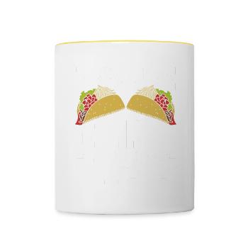 Dentist Dental - Tasse zweifarbig - Weiß/Gelb - Vorne