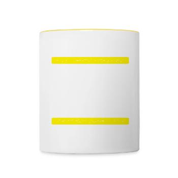 Marbella 2023 - Contrasting Mug - white/yellow - Front