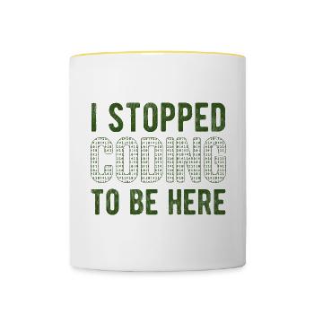 Software Ingenieur Informatiker Programmierer - Tasse zweifarbig - Weiß/Gelb - Vorne