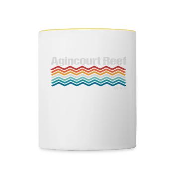 Agincourt Reef - Australia - Tasse zweifarbig - Weiß/Gelb - Vorne
