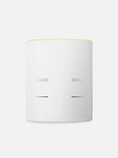 Handwerker Beruf - Tasse zweifarbig - Weiß/Gelb