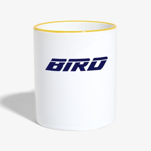 just bird text - Contrasting Mug