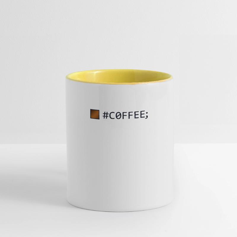 #COFFEE; Engineer Full Stack Coder Software Contrasting Mug