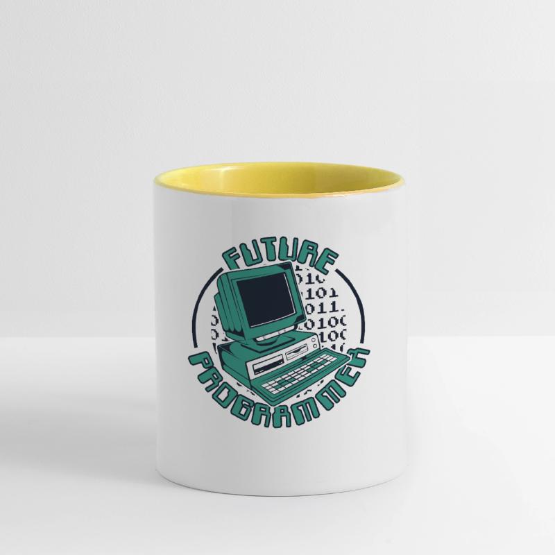 Future Programmer Softwareingenieur Developer Tasse zweifarbig