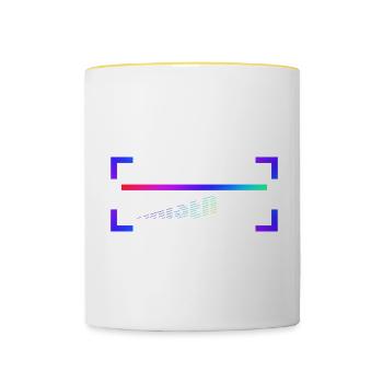 Lawyer Lawyer Lawyer Court Gift - Contrasting Mug - white/yellow - Front