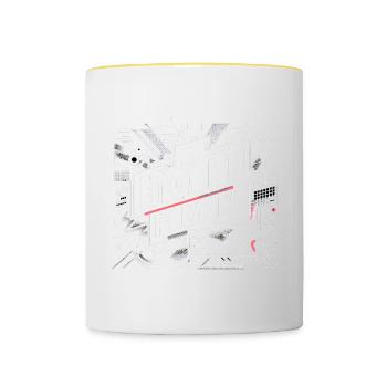 In English Please! 16 - Contrasting Mug - white/yellow - Front