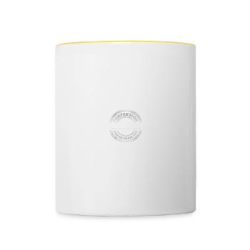 Perfekt Elyan - Tasse zweifarbig - Weiß/Gelb - Vorne