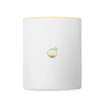 A 1959 - Contrasting Mug - white/yellow - Front