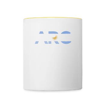 Argentina Argentina Country South America Gift - Contrasting Mug - white/yellow - Front