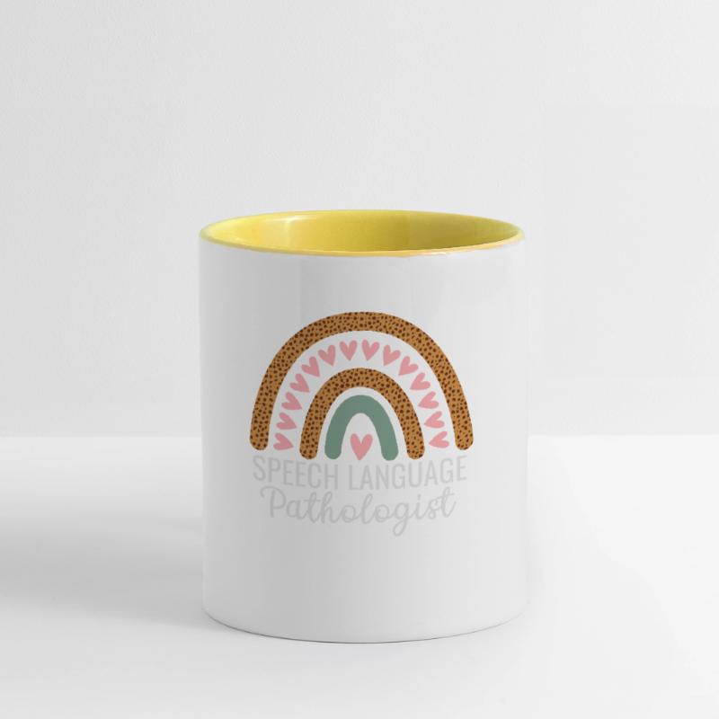 Speech pathologist design for language Contrasting Mug