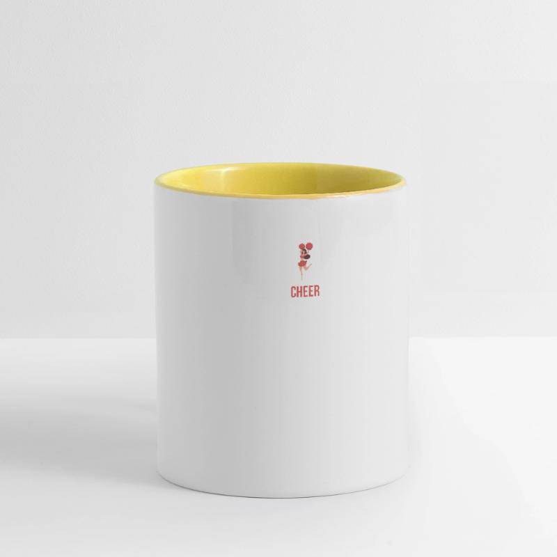 All about this basic design for cheerleaders Contrasting Mug