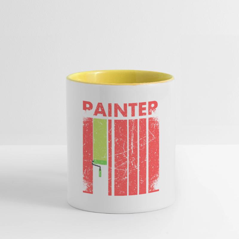 Painter-decorator-design For painter-artists Contrasting Mug