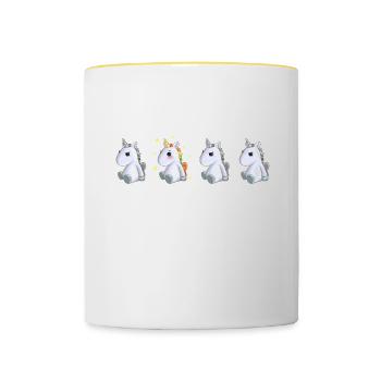 ALTENPFLEGERIN - Toll - Tasse zweifarbig - Weiß/Gelb - Vorne
