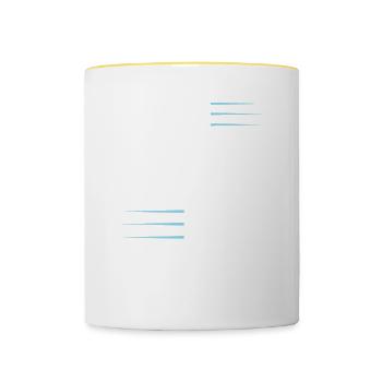 Mama Limited Edition Saying - Contrasting Mug - white/yellow - Front