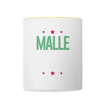 Malle 2024 Holiday - Contrasting Mug - white/yellow - Front