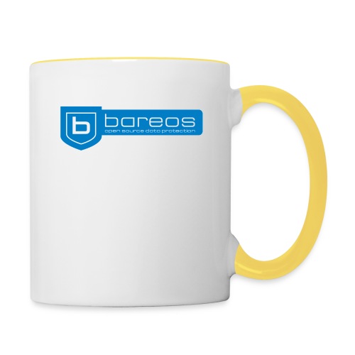 bareos logo full png - Tasse zweifarbig