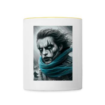 Hero - Contrasting Mug - white/yellow - Front