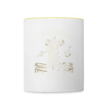 Thunderbolt and Lightning - Tasse zweifarbig - Weiß/Gelb - Vorne