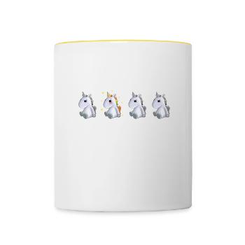 MECHATRONIKERIN - Toll - Tasse zweifarbig - Weiß/Gelb - Vorne