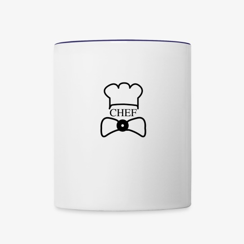logo chef - Mug contrasté