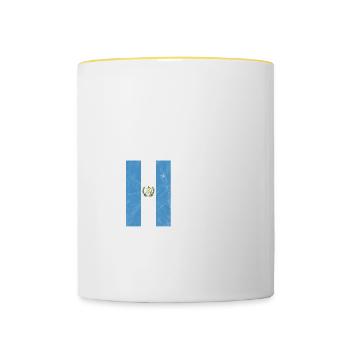Guatemala - Contrasting Mug - white/yellow - Front