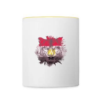 Egypt - Contrasting Mug - white/yellow - Front