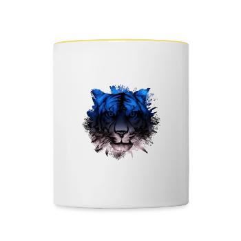 Estonia - Contrasting Mug - white/yellow - Front