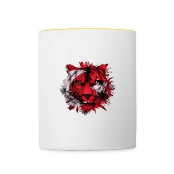 Ottoman Empire - Contrasting Mug - white/yellow - Front