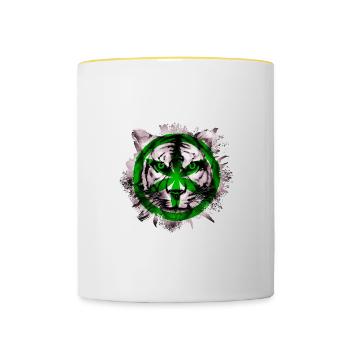 Padania - Contrasting Mug - white/yellow - Front