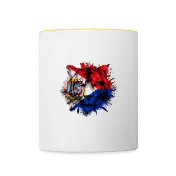 Sint Maarten - Contrasting Mug - white/yellow - Front
