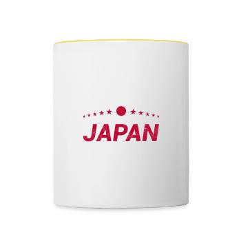 Japan - Contrasting Mug - white/yellow - Front