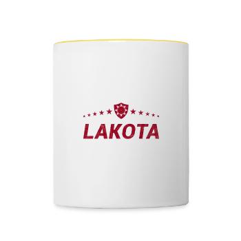Lakota - Contrasting Mug - white/yellow - Front