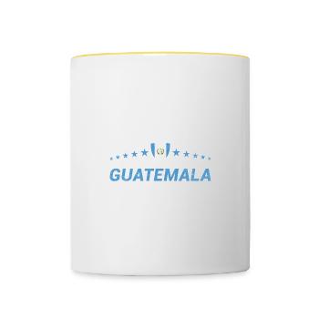 Guatemala - Contrasting Mug - white/yellow - Front