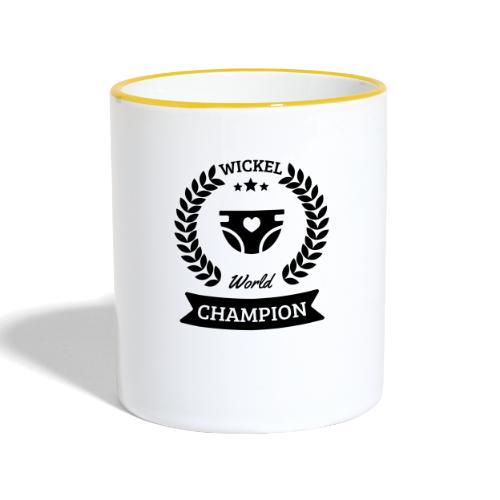 Baby Wickel World Champion - Tasse zweifarbig