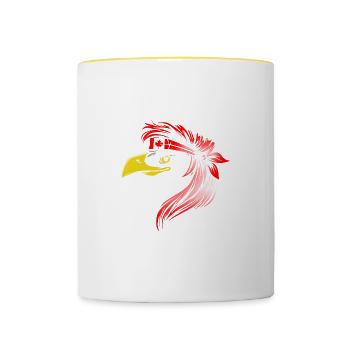 Canada - Contrasting Mug - white/yellow - Front