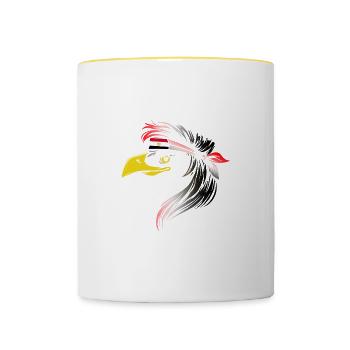 Egypt - Contrasting Mug - white/yellow - Front