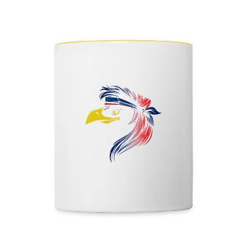 Gagauzia - Contrasting Mug - white/yellow - Front