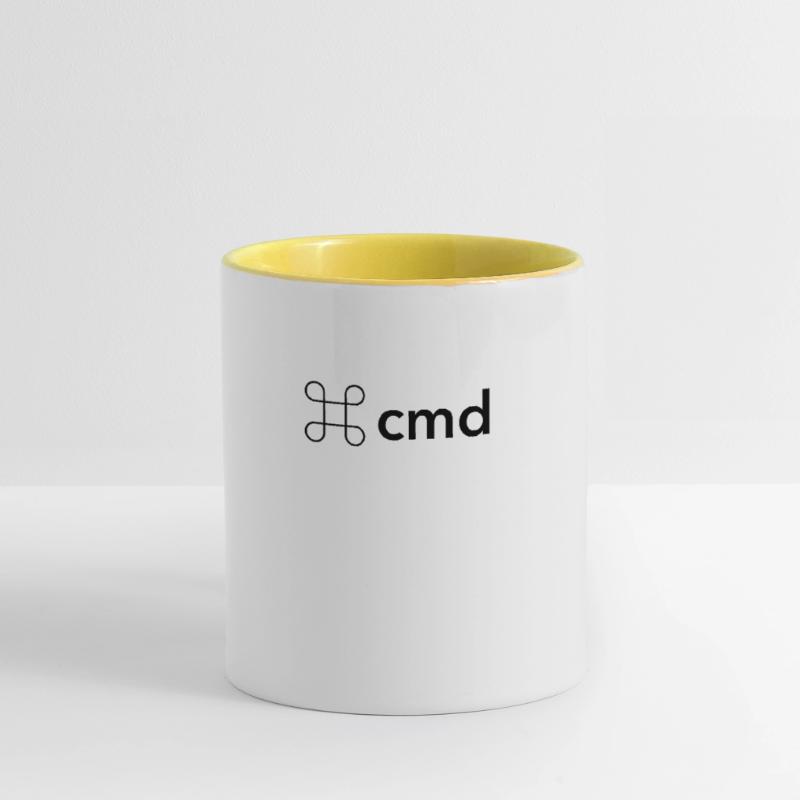 command command Contrasting Mug