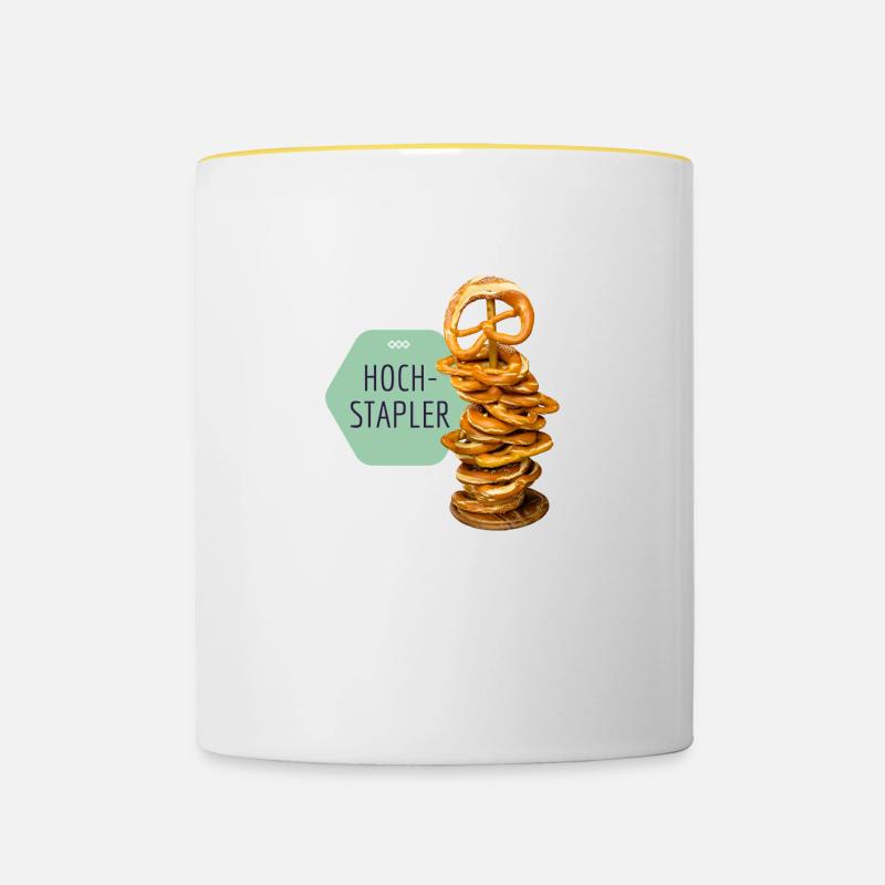 impostor - Contrasting Mug - white/yellow