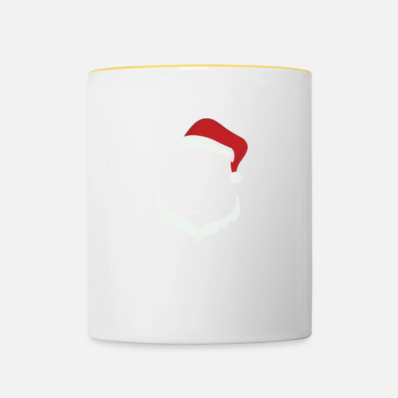 Joyeux Noël - Joyeux Noël - Mug contrasté - blanc/jaune