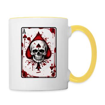 ACE - Contrasting Mug - white/yellow - Right