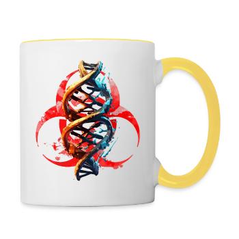 Mutant - Tasse zweifarbig - Weiß/Gelb - Rechts
