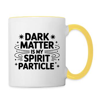 Solar System Space Planet Art  - Contrasting Mug - white/yellow - Right