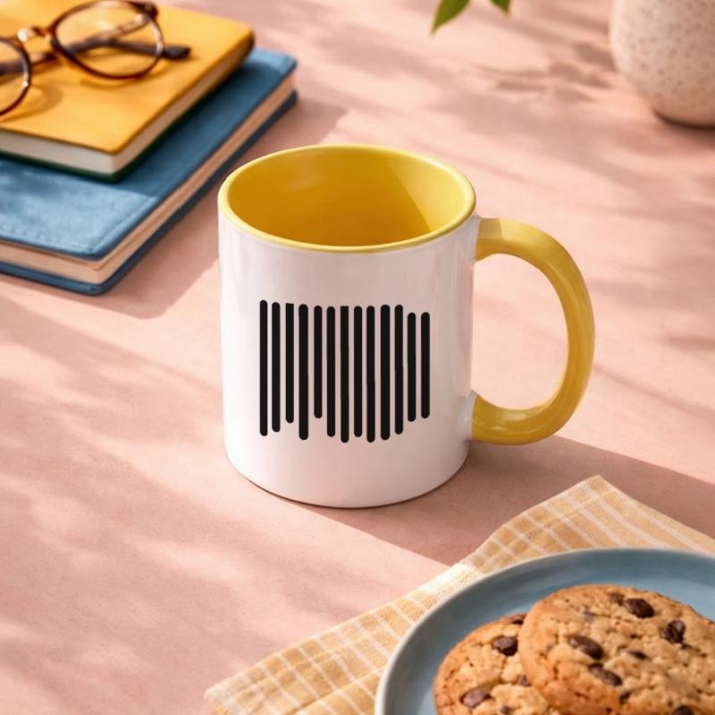 code barres Mug contrasté