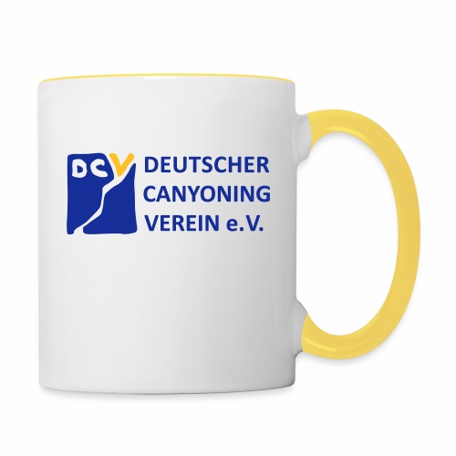 DCV Logo - Tasse zweifarbig